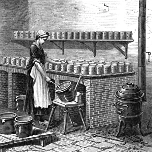 Making Camembert 1870