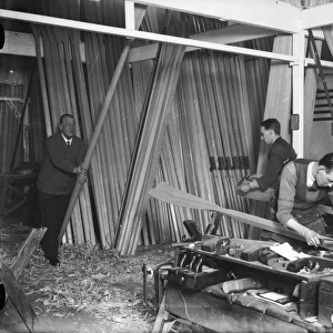 Making Oars 1930