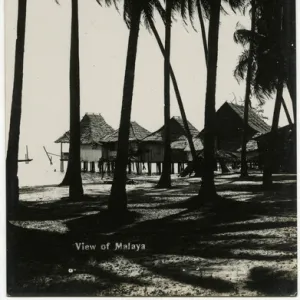 Malaysia - Coastal Village with stilt houses