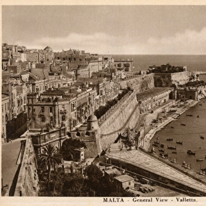 Malta - Valletta - General View
