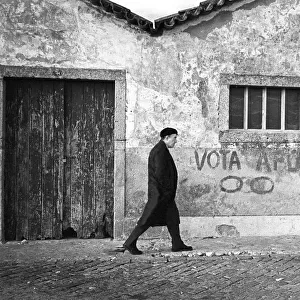 Man in beret, Aveiro, Portugal