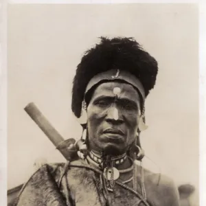 Man of the Kikuyu tribe - Kenya, East Africa