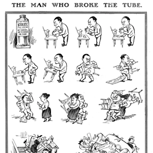 The Man Who Broke The Tube by H M Bateman