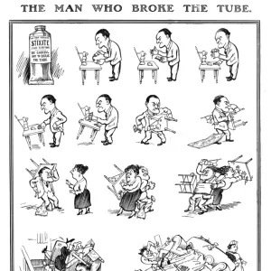 The Man Who Broke The Tube by H M Bateman