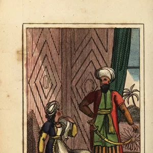 Man and woman of Persia, 1818