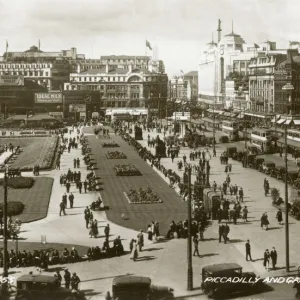 Manchester, England - Piccadilly Gardens