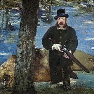 MANET, Edouard. Pertuiset, the lion hunter