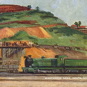 Manganese Mine, Insuta, Gold Coast, Ghana, West Africa