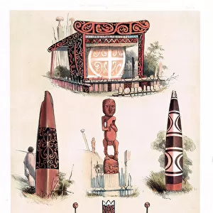 Five Maori Tombs - New Zealand