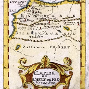 MAP / AFRICA / MOROCCO 1719