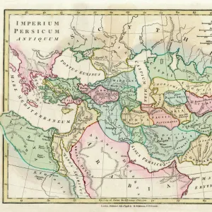 Map of the Ancient Persian Empire