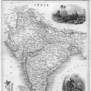 Map / Asia / India C1850