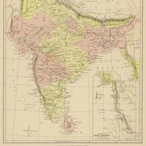 Map / Asia / India C1870