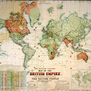 Map of the British Empire
