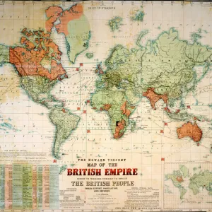 Map of the British Empire