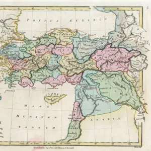 Map of The Byzantine Empire