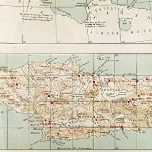 Map / Crete / Minoan Sites