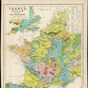 Map / France / Belgium / Nethe