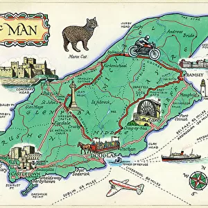 Map - Isle of Man