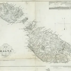 Map of Malta and its dependencies (Brocktoff 1838) Map of Malta and its dependencies (Brocktoff 1838)