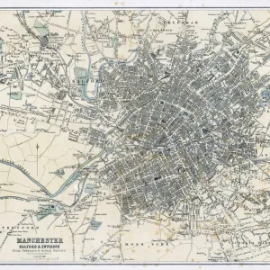 Map / Manchester 1878