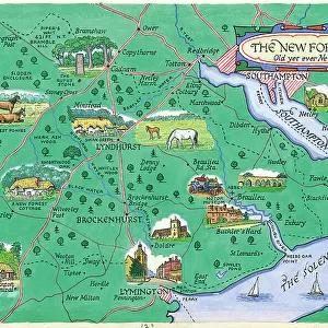 Map - The New Forest