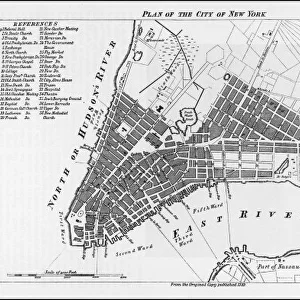 Map of New York 1789
