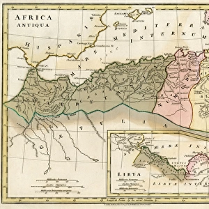 Map of Northern Africa