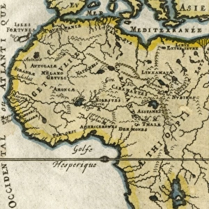 Map / Nw Africa 1719
