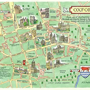 Map - Oxford
