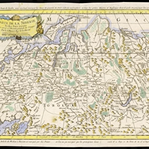 Map / Russia / Siberia 1764