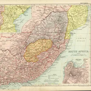 Map /s Africa / Boer C1898