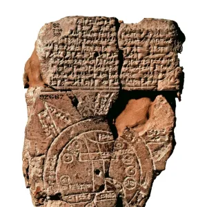 Map of the World. ca. 700 BC - 500 BC. Tablet