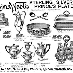 Mappin & Webb Advertisement, 1895