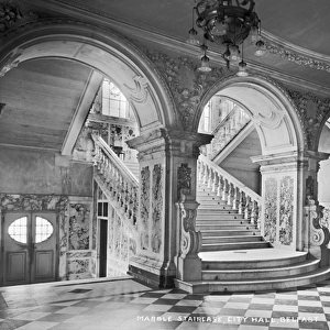 Marble Staircase, City Hall, Belfast