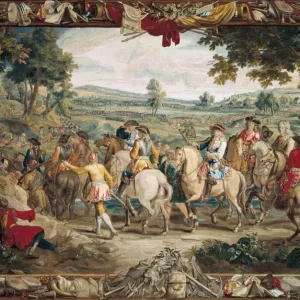 The March. 17th c. GERMANY. Munich. New Schleissheim