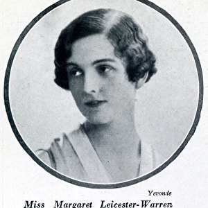 Margaret Leicester-Warren by Madame Yevonde