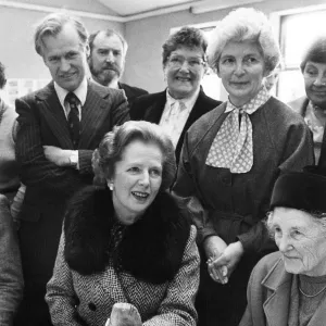 Margaret Thatcher at Marazion Community Centre