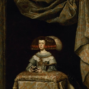 Mariana of Austria at Prayer by Velazquez