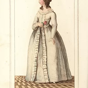 Marie Antoinette, Queen of France, in Temple prison 1792