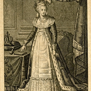 Marie Antoinette, wife of Louis XVI of France