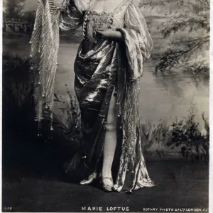 Marie Loftus music hall dancer and singer 1857-1940