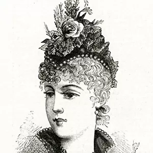 Marie Stuart Headdress 1886
