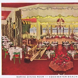 The Marine Dining Room at the Edgewater Beach Hotel, Chicago