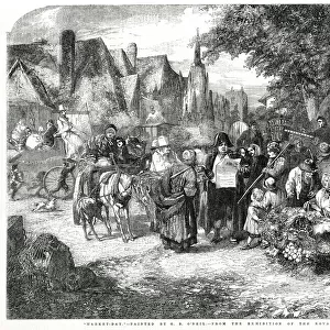 Market day 1856