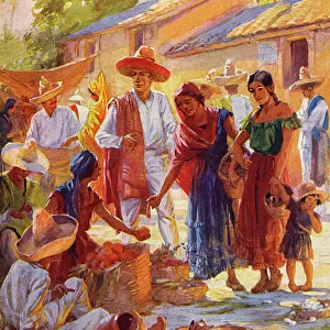 Market Day in a Mexican Village