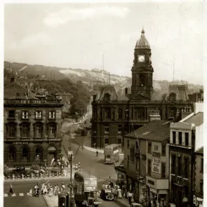 Market Place, Dewsbury, Yorkshire