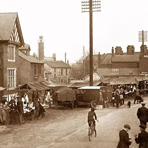 The Market, South Elmsall early 1900's