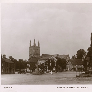 Market Square, Helmsley, Ryedale District, North Yorkshire