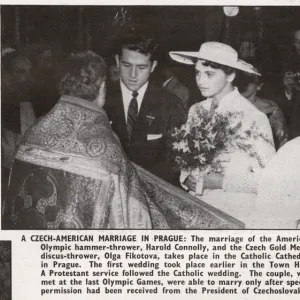 The marriage of Olga Fikotova and Harold Connolly